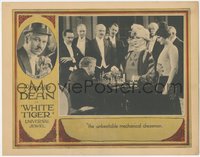 6t0824 WHITE TIGER LC 1923 Tod Browning, old man plays unbeatable mechanical robot chessman, rare!