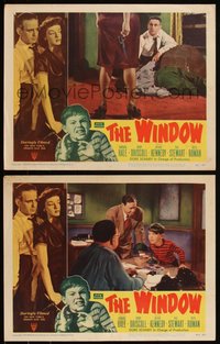 6t0975 WINDOW 2 LCs 1949 Bobby Driscoll tries to tell the police what he saw, but nobody believes!