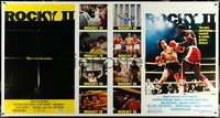 6t0401 ROCKY II 1-stop poster 1979 Sylvester Stallone & Carl Weathers, includes different image!