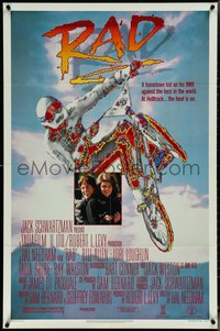 6t1303 RAD 1sh 1986 extreme BMX bike racing, Bill Allen, Lori Loughlin!