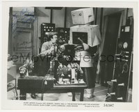 6t0144 BOWERY BOYS MEET THE MONSTERS signed 8x10 REPRO photo 1980s by Steve Calvert AND Norman Bishop!