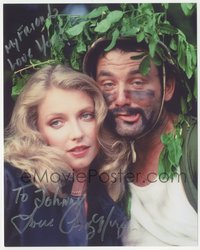 6t0153 CINDY MORGAN signed color 8x10 REPRO photo 1980s portrait with Bill Murray from Caddyshack!