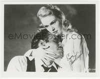 6t0174 JANET LEIGH signed 8x10 REPRO photo 1980s close up with Charlton Heston in Touch of Evil!