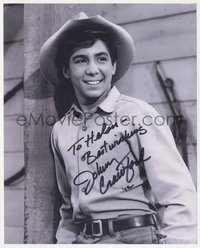 6t0178 JOHNNY CRAWFORD signed 8x10 REPRO photo 2012 great close up smiling in The Rifleman!