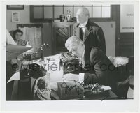 6t0179 JOSEPH COTTEN signed 8x10 REPRO photo 1980s fallen asleep on typewriter in Citizen Kane!