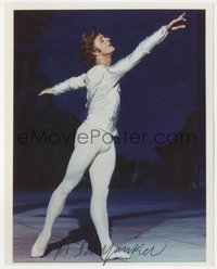 6t0195 MIKHAIL BARYSHNIKOV signed color 8x10 REPRO photo 1980s great image of the Russian dancer!