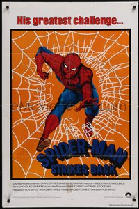 6t1368 SPIDER-MAN STRIKES BACK int'l 1sh 1978 Marvel Comics, Spidey in his greatest challenge!