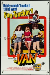 6t1427 VAN 1sh 1977 Deborah White, Harry Moses, Danny DeVito, three fun-truckin' sexy babes!