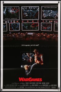 6t1437 WARGAMES 1sh 1983 Matthew Broderick plays video games to start World War III!