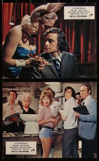 6t1527 CARRY ON ROUND THE BEND 8 color English FOH LCs 1971 Sidney James, wacky English comedy!