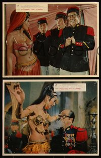 6t0845 CARRY ON IN THE LEGION 8 English LCs 1967 Phil Silvers & cast, Follow That Camel!