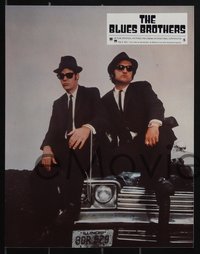 6t0444 BLUES BROTHERS 8 French LCs 1980 John Belushi & Dan Aykroyd are on a mission from God!