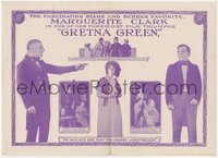 6t1476 GRETNA GREEN herald 1915 Marguerite Clark in the famous romantic comedy, ultra rare!