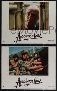 6t0839 APOCALYPSE NOW 8 LCs 1979 Francis Ford Coppola, Martin Sheen, Marlon Brando, Duvall, Hopper!