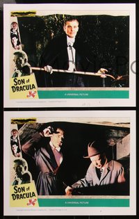 6t0427 SON OF DRACULA signed #1/3 set of 10 faux LCs 2024 scenes you would like to see!