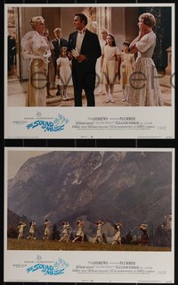 6t0895 SOUND OF MUSIC 8 LCs 1967 Rodgers & Hammerstein classic, Julie Andrews, Plummer & top cast!