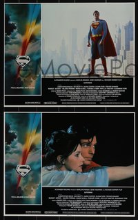 6t0899 SUPERMAN 8 LCs 1978 Christopher Reeve, Margot Kidder, Glenn Ford, Phyllis Thaxter, Cooper!