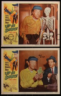 6t0911 UP IN SMOKE 8 LCs 1957 Huntz Hall & the Bowery Boys are raisin' the Devil, Judy Bamber!