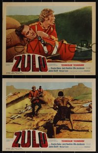 6t0926 ZULU 8 LCs 1964 Stanley Baker & Michael Caine classic, British vs. natives, war images!