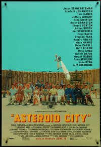 6w0332 ASTEROID CITY advance DS 1sh 2023 great wacky image of Jason Schwartzman with huge top cast!