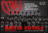 6w0156 BATTLE ROYALE British quad 2001 Kinji Fukasaku's Batoru rowaiaru, Beat Takeshi classic!