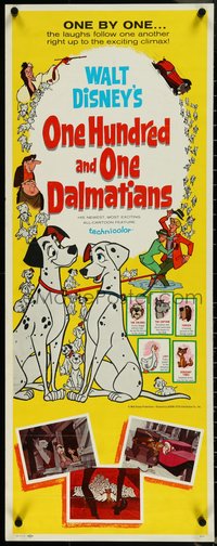 6w0753 ONE HUNDRED & ONE DALMATIANS insert 1961 most classic Walt Disney canine family cartoon!