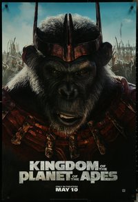 6w0471 KINGDOM OF THE PLANET OF THE APES style B teaser DS 1sh 2024 Proximus Caesar, ultra rare!