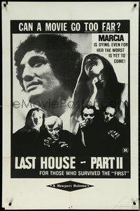 6w0474 LAST HOUSE PART II 1sh 1970s David Hess is pictured, but what movie really is this, rare!