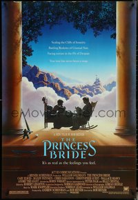 6w0532 PRINCESS BRIDE 1sh 1987 Rob Reiner fantasy classic as real as the feelings you feel!