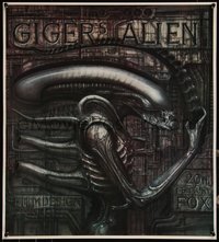 6w0855 ALIEN 20x22 special poster 1990s Ridley Scott sci-fi classic, cool H.R. Giger art of monster!