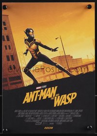 6w0813 ANT-MAN & THE WASP mini poster 2018 Marvel, Evangeline Lilly in the title role!