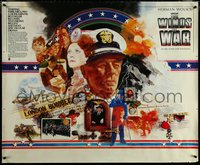 6w0015 WINDS OF WAR tv poster 1983 novel by Herman Wouk, Robert Mitchum, Ali MacGraw, ultra rare!