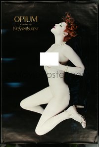 6w0104 YVES SAINT LAURENT DS 47x69 French advertising poster 2000s nude Sophie Dahl, ultra rare!