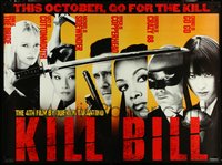 6w0001 KILL BILL: VOL. 1 subway poster 2003 Tarantino, Uma Thurman, Lucy Liu, Michael Madsen & more!