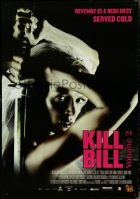 6w0277 KILL BILL: VOL. 2 DS Thai poster 2004 Uma Thurman with katana, Tarantino!
