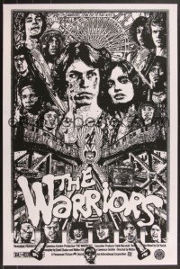 6x0452 WARRIORS artist signed 24x36 art print 2017 Matt Dye art, Keyline edition!