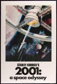6x0027 2001: A SPACE ODYSSEY 24x36 art print 2020 Bob McCall art, lenticular edition, 1mm!