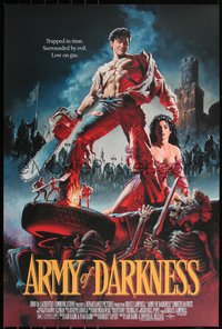 6x0048 ARMY OF DARKNESS #55/225 24x36 art print 2022 one-sheet like art by Hussar, regular edition!