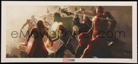 6x0919 AVENGERS: ENDGAME #4/200 11x24 art print 2021 Marvel, art by Ryan Meinerding!