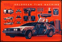 6x0071 BACK TO THE FUTURE II signed #3/33 artist's proof 24x36 art print 2023 by Tom Whalen, reg.!