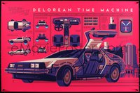 6x0070 BACK TO THE FUTURE II signed #3/20 artist's proof 24x36 art print 2023 by Tom Whalen, var.!