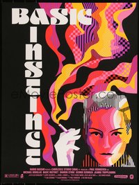 6x0517 BASIC INSTINCT #51/150 18x24 art print 2021 Mondo, art by We Buy Your Kids, regular!