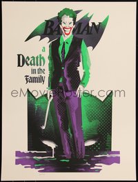 6x0523 BATMAN #39/135 18x24 art print 2014 Mondo, Death in the Family, regular edition!