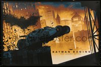 6x0081 BATMAN BEGINS signed artist's proof 24x36 art print 2020 by Matt Ferguson, regular!