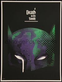 6x0525 BATMAN #68/75 18x24 art print 2014 Mondo, Death in the Family, variant edition!