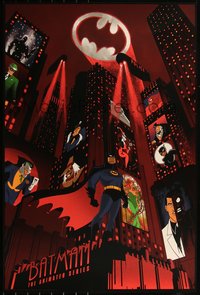 6x0092 BATMAN: THE ANIMATED SERIES #262/325 24x36 art print 2020 art by Chris Thornley, regular!