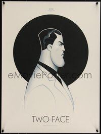 6x0528 BATMAN: THE ANIMATED SERIES #15/225 2-sided 18x24 art print 2020 Mondo, Two Face, first ed.!