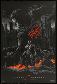 6x0084 BATMAN V SUPERMAN #4/35 artist's proof 24x36 art print 2016 Mondo Ken Taylor, variant edition!