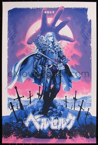 6x0479 BERSERK signed 20x30 art print 2020 by Alexander Iaccarino, Griffith!