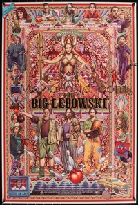 6x0097 BIG LEBOWSKI #51/150 24x36 art print 2021 art by Ise Ananphada, regular edition!